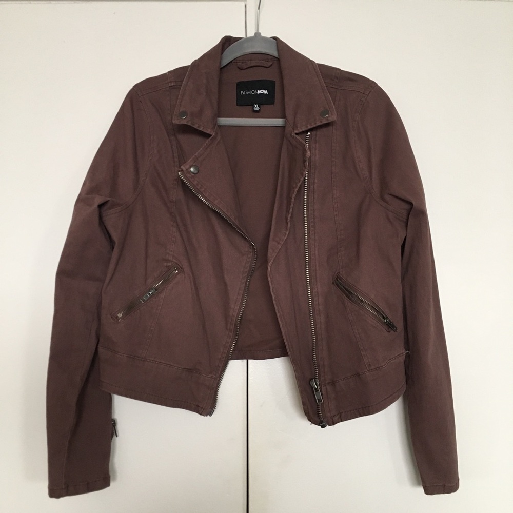Fashion Nova mauve jacket